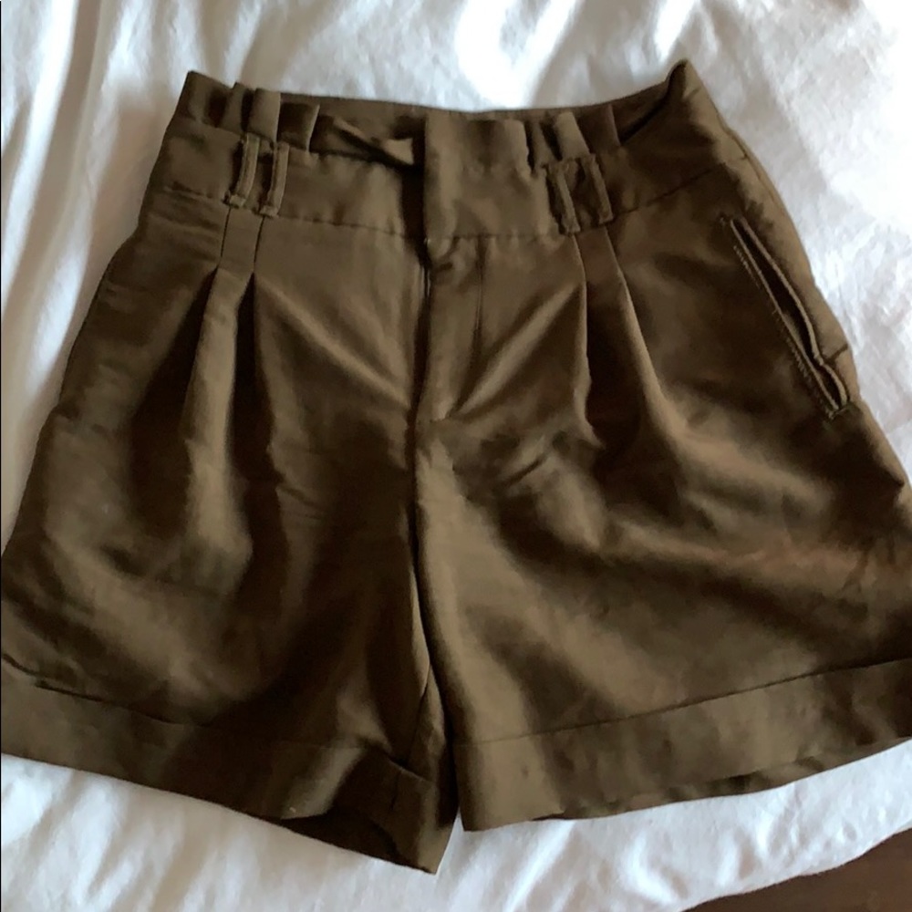 High waisted shorts